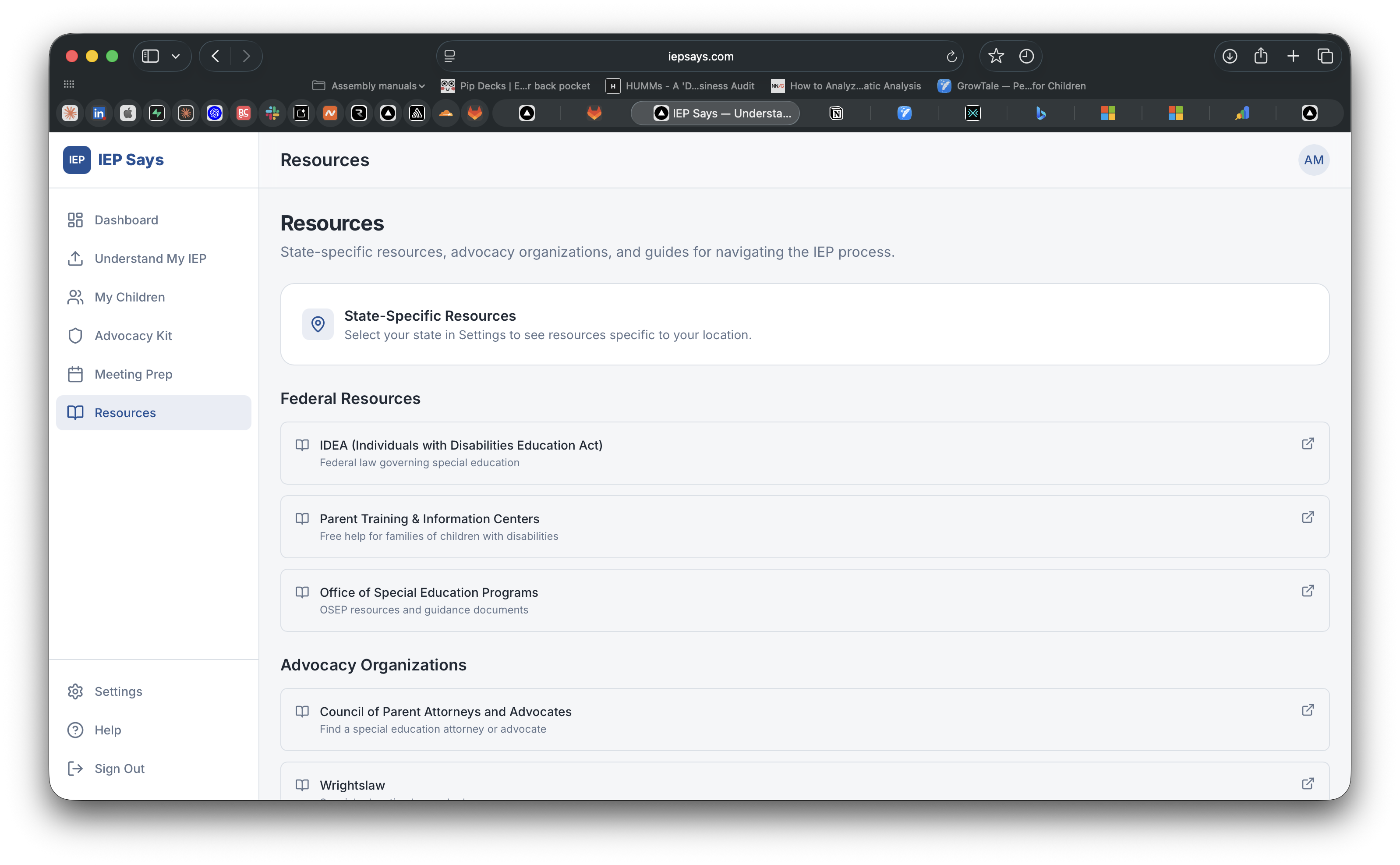 Find help in your state.